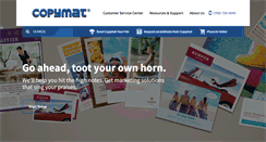 Desktop Screenshot of copymatonline.com